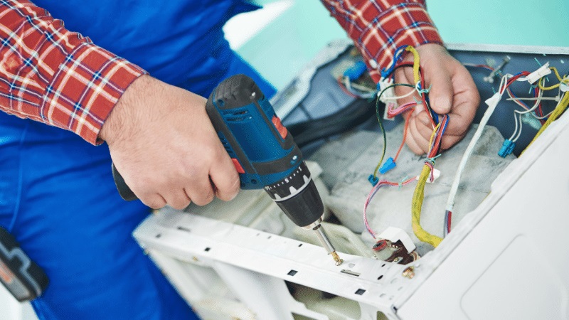 Çankaya Beko Beko çamaşır makinesi kart tamiri – Su almama arızası orijinal parça ile giderildi. - Teknik servis örneği