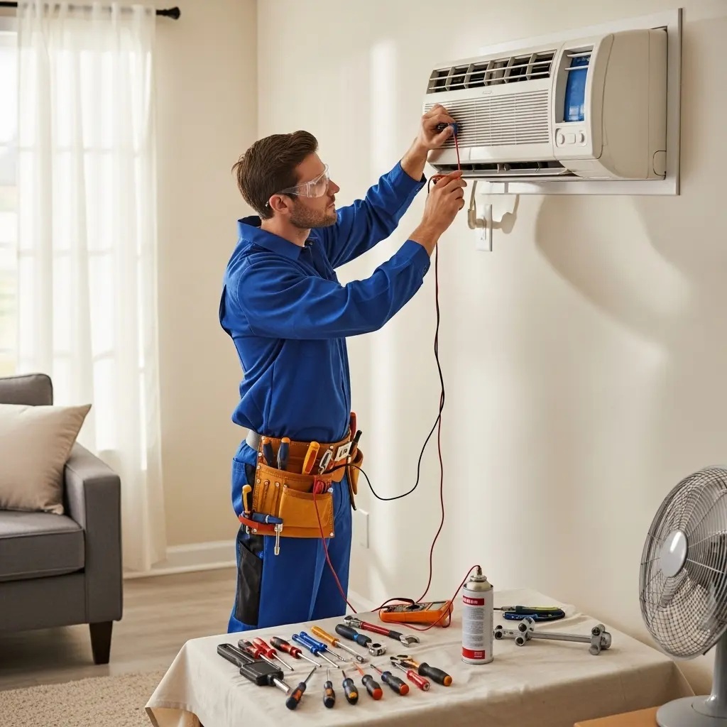Çankaya Beko Beko klima gaz dolumu ve bakım – Enerji verimliliği artırıldı. - Teknik servis örneği